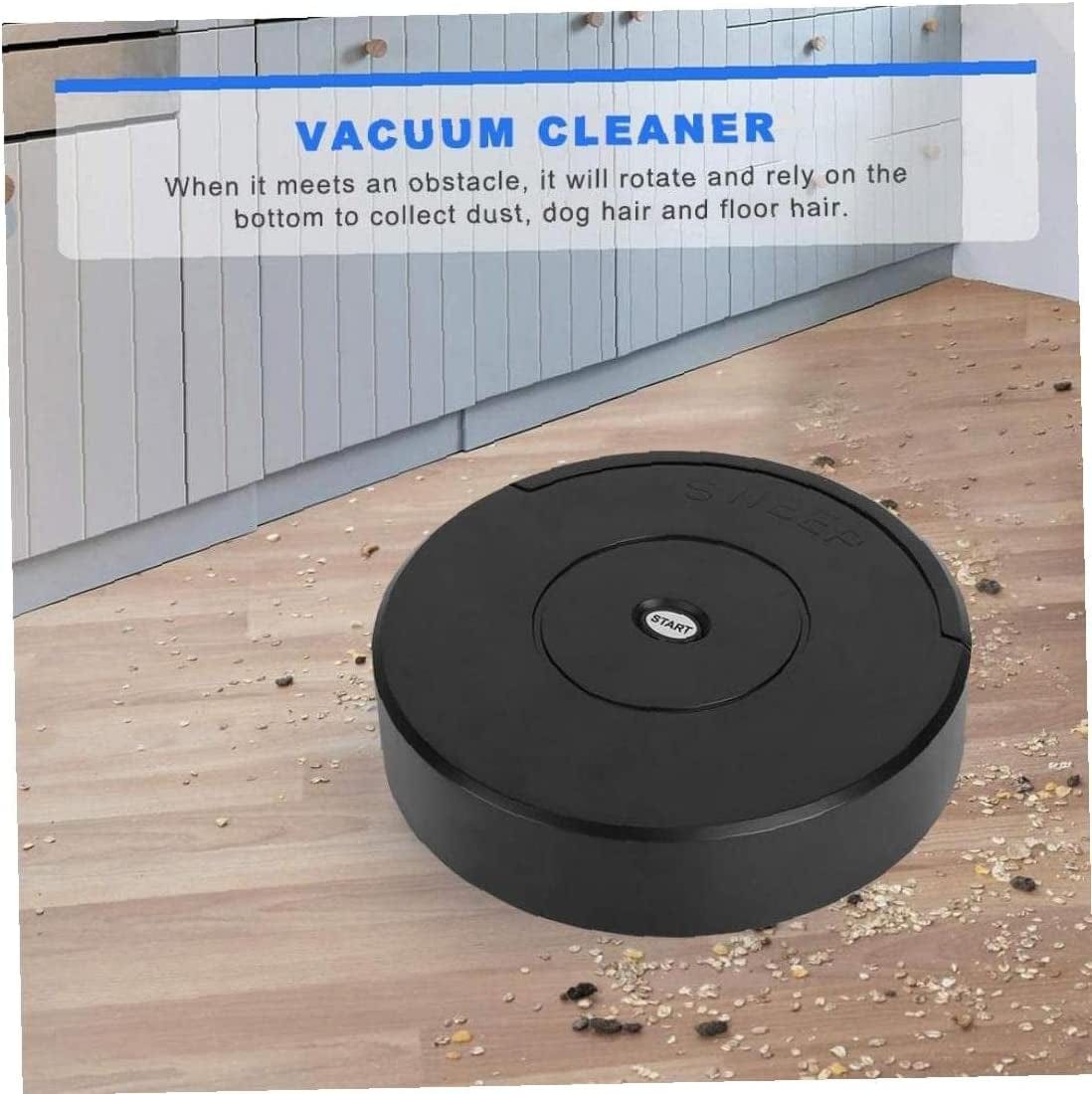 Zonster 1Pc Robot Vacuum Cleaner Cordless Strong Suction Floor Dust Sw