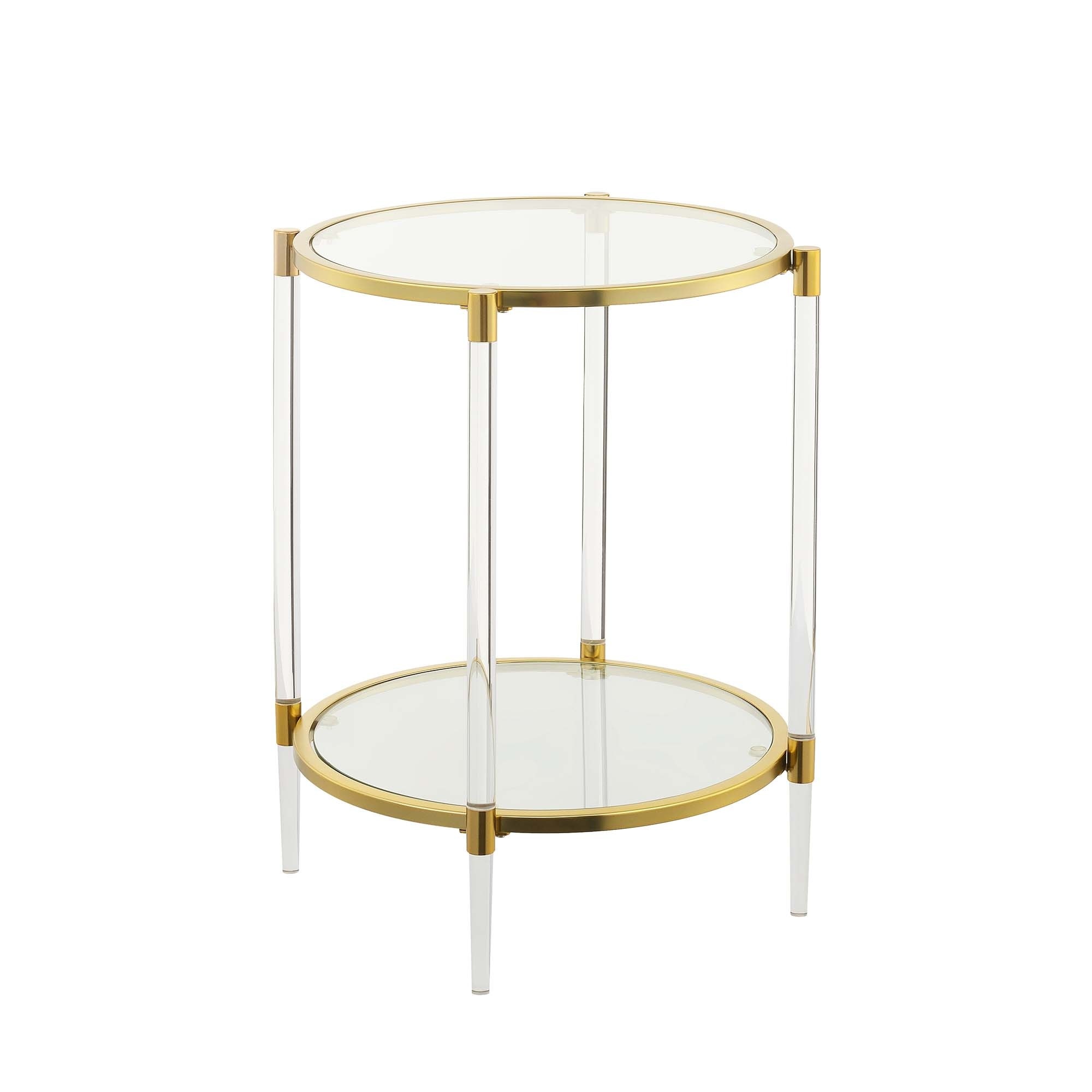 Acrylic Glass End Table