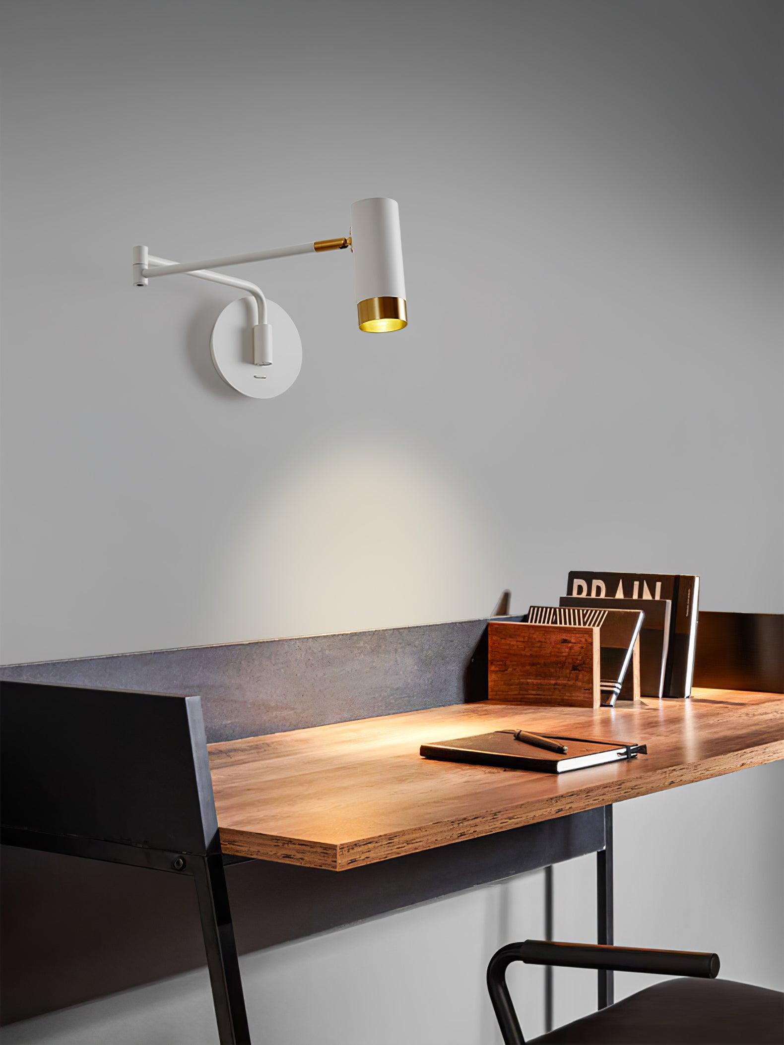 Ridge Arm Wall Lamp