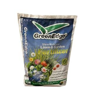 GreenEdge 15 lb. 6-3-2 Slow Release Fertilizer with Organic Nitrogen - Garden Fertilizer covers 1000 sq. ft. GE632