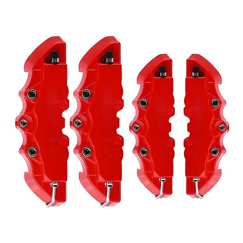 Red 3d Style Universal Car Brake Caliper