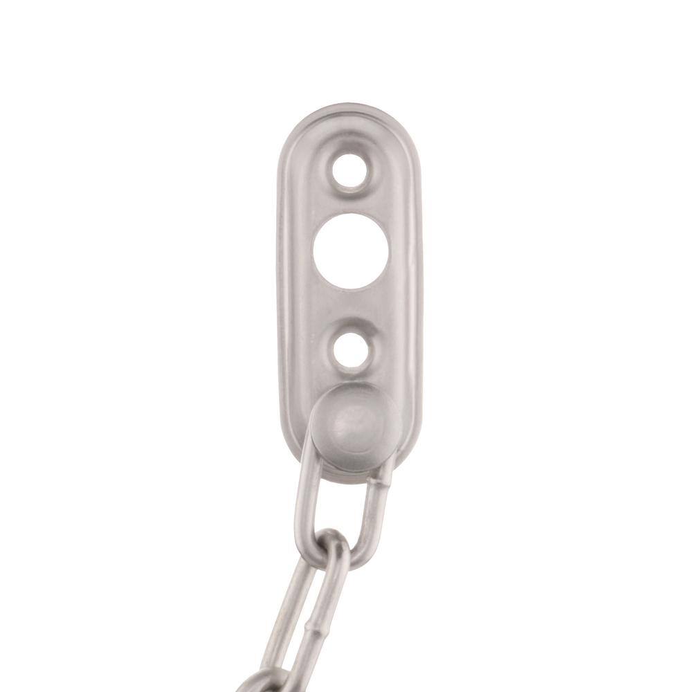 Defiant Satin Nickel Chain Door Guard 70482