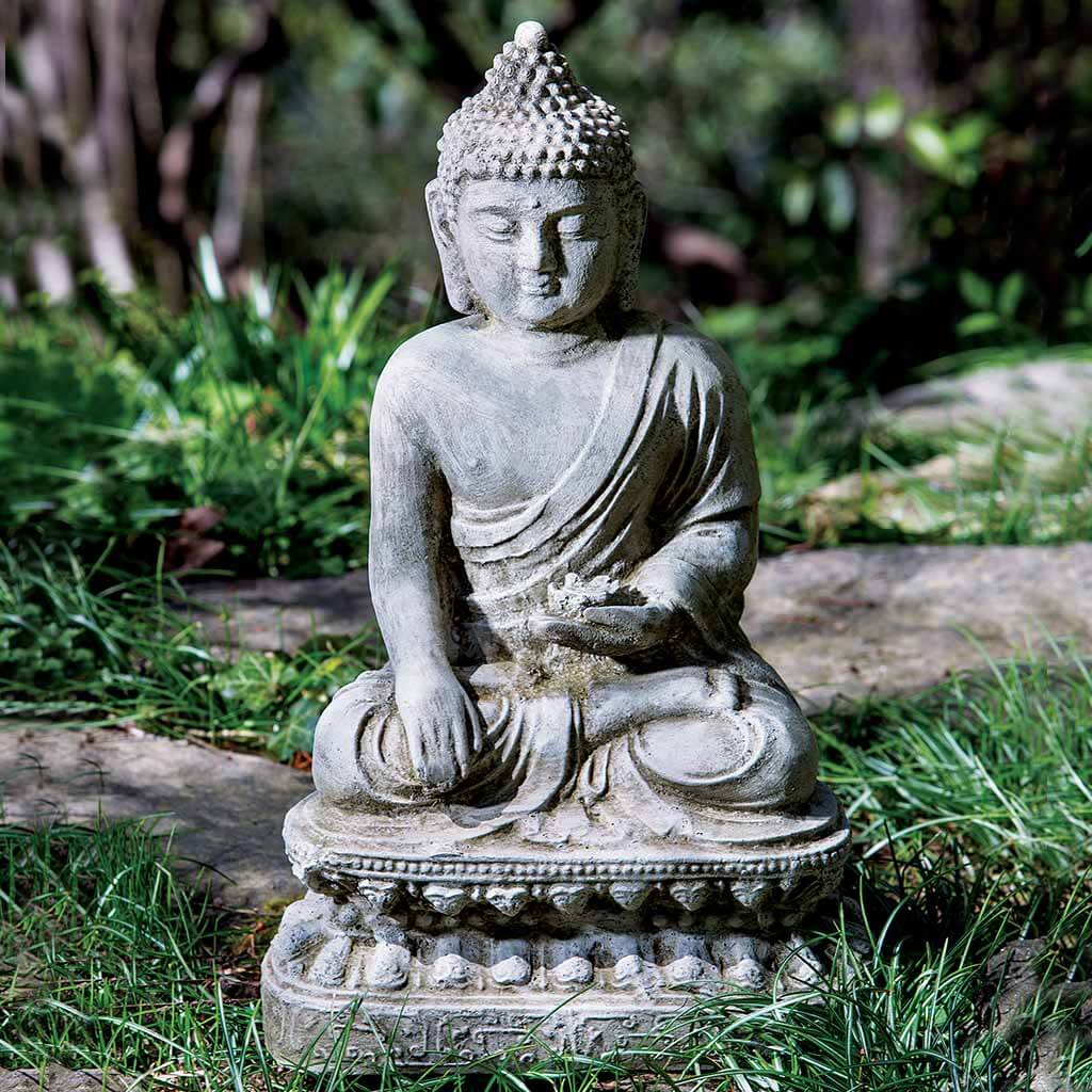 Campania International Seated Lotus Buddha Statue