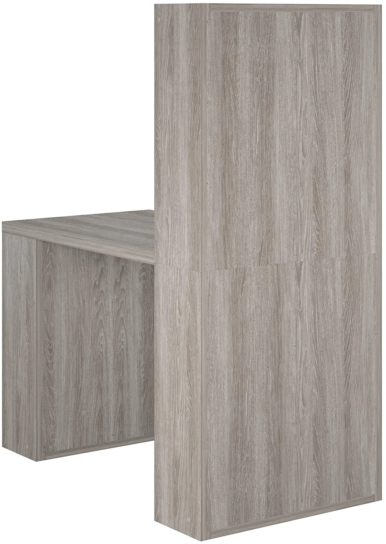 London Gray Oak Hobby Craft Desk