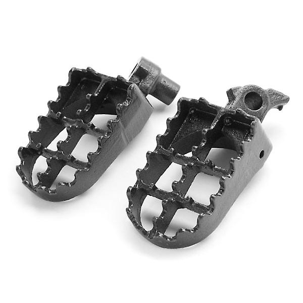 MX Foot Pegs Motocross Dirt Bike Footrests L and R Compatible with 1998-2005 Gas Gas Enducross EC 250