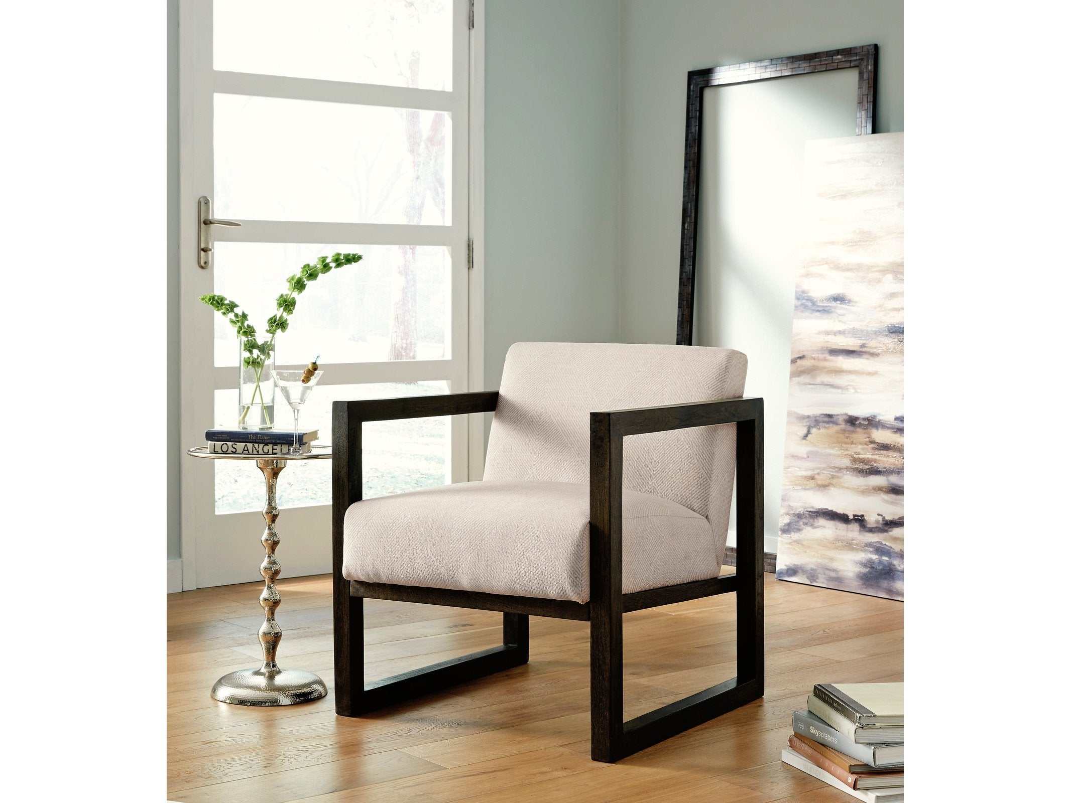 (Online Special Price) Alarick Cream Accent Chair