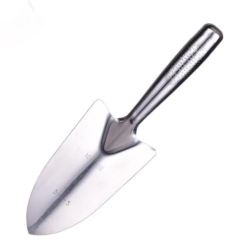 High Quality Stainless Steel Flower Shovel Garden Hand Tool Garden Shovel With Ergonomic Steel Handle