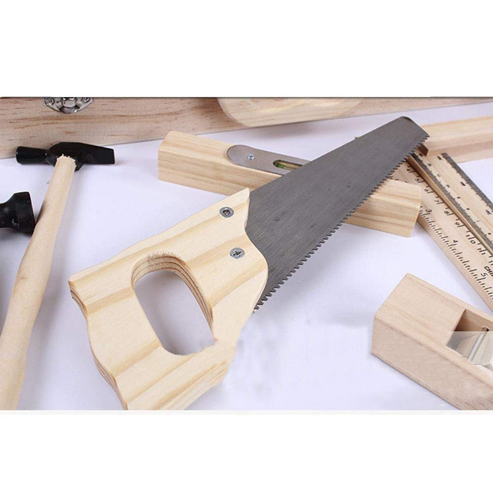 Maintenance Tools Toys Wooden Tool Set Construction Accessories Set for Kids Educational Toy Woodworking Box Puzzle Set