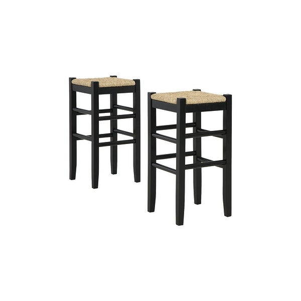 Ashley Furniture Mirimyn Black Tall Stool (Set of 2) - 15