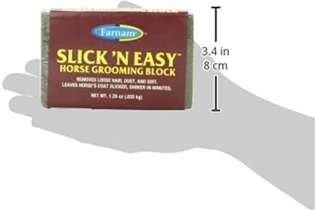 Farnam Slick 'N Easy Horse Grooming Block