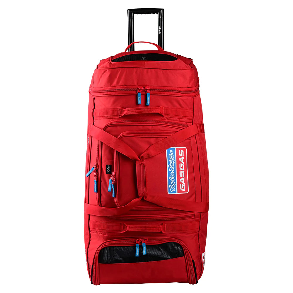 Troy Lee Designs Meridian Wheeled Gear Bag - GasGas Team Red
