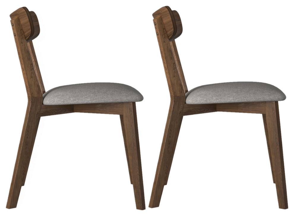 Arcade Dining Chairs Set of 2   Midcentury   Dining Chairs   by HedgeApple  Houzz