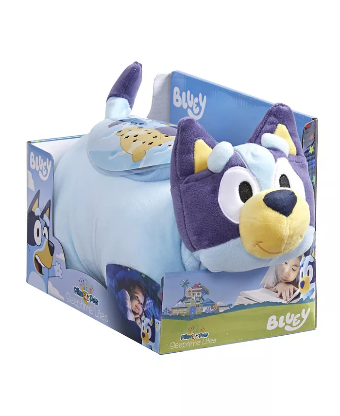 Pillow Pets Pillow Pet Bluey Sleet Time Lite Plush Pillow