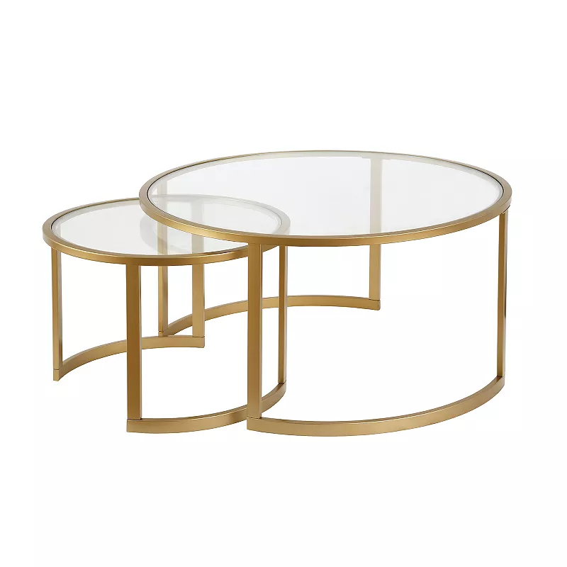 Finley and Sloane Mitera Round Coffee Table