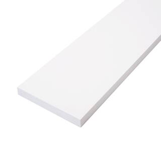 1 in. x 5 in. x 8 ft. Primed Finger-Joint Board Primed Softwood Boards PFJB158