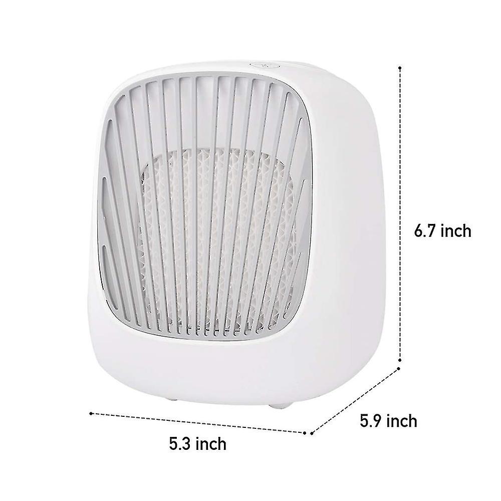 3 In 1 Creative Small Fan Air Conditioning Fan Cooler Water Cooling Mini Portable Usb Home Office Desktop