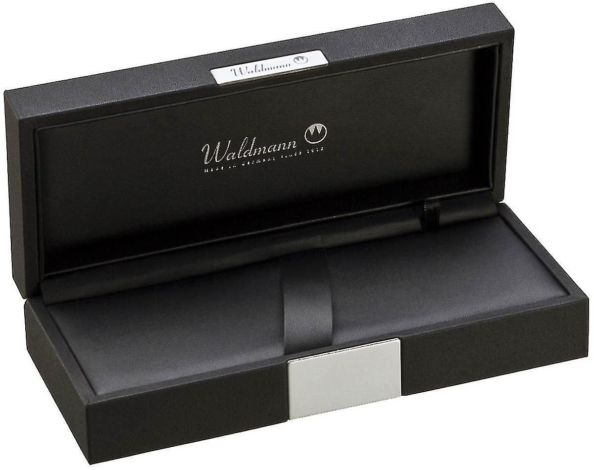 Waldmann Pens Xetra Vienna Stainless Steel Nib Fountain Pen - Black