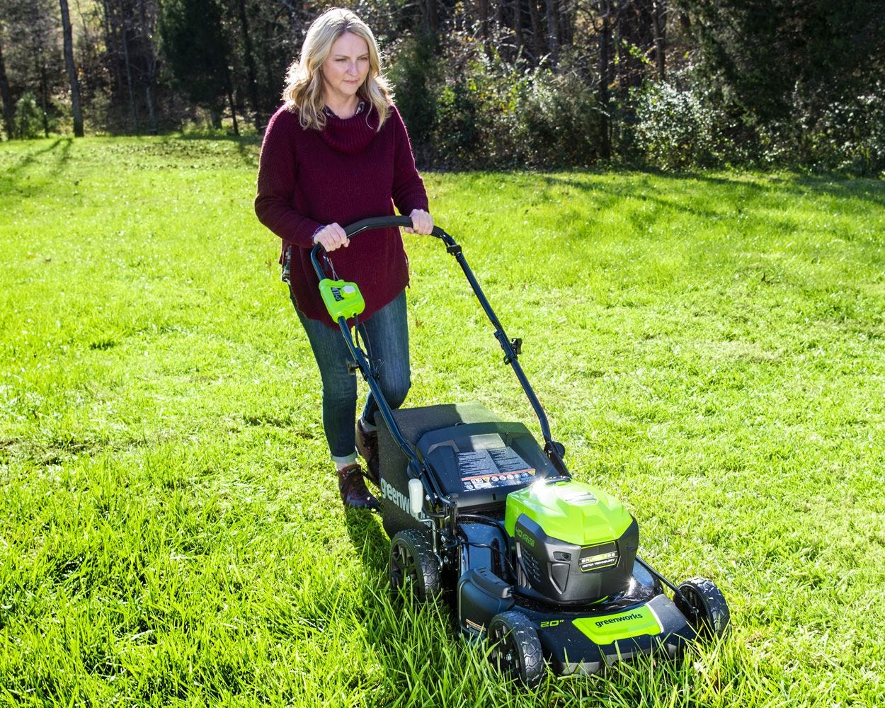 40V 20-Inch Brushless Cordless Lawn Mower | Greenworks