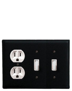 Village Wrought Iron EOSS 87 Plain   Single Outlet...