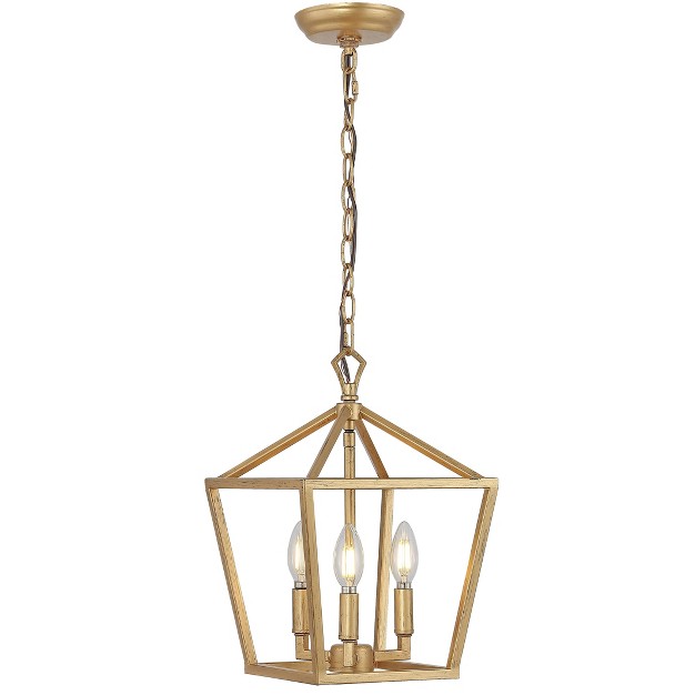 3 light Ojai Iron Classic Modern Lantern Led Pendant Jonathan Y