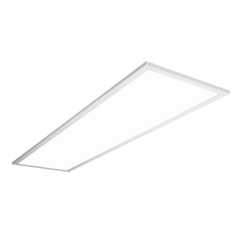 Metalux White 1'x4' Integrated LED Commercial Grade Recessed Flat Panel 4226 Lumens (4000K) 39W 14FP4240C