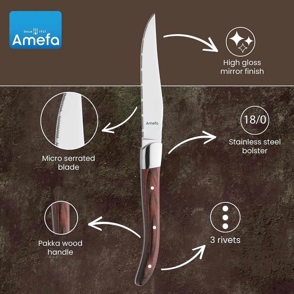 Amefa Royal Steak Knives Set of 6