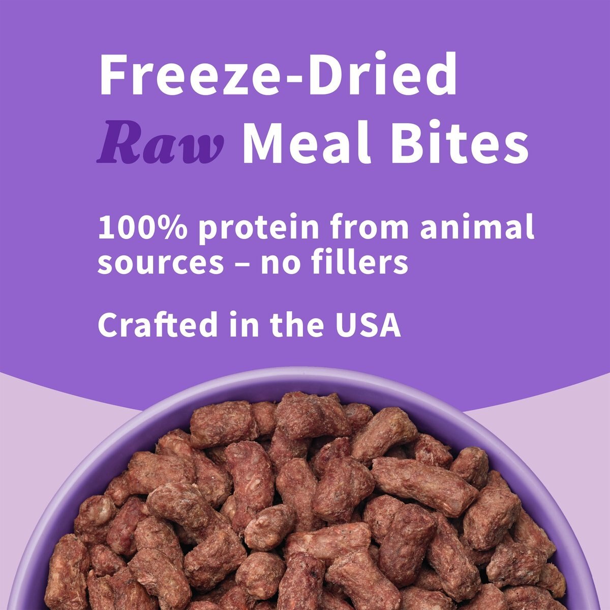 Halo Meal Bites Beef Recipe Raw Freeze-Dried Dog Food