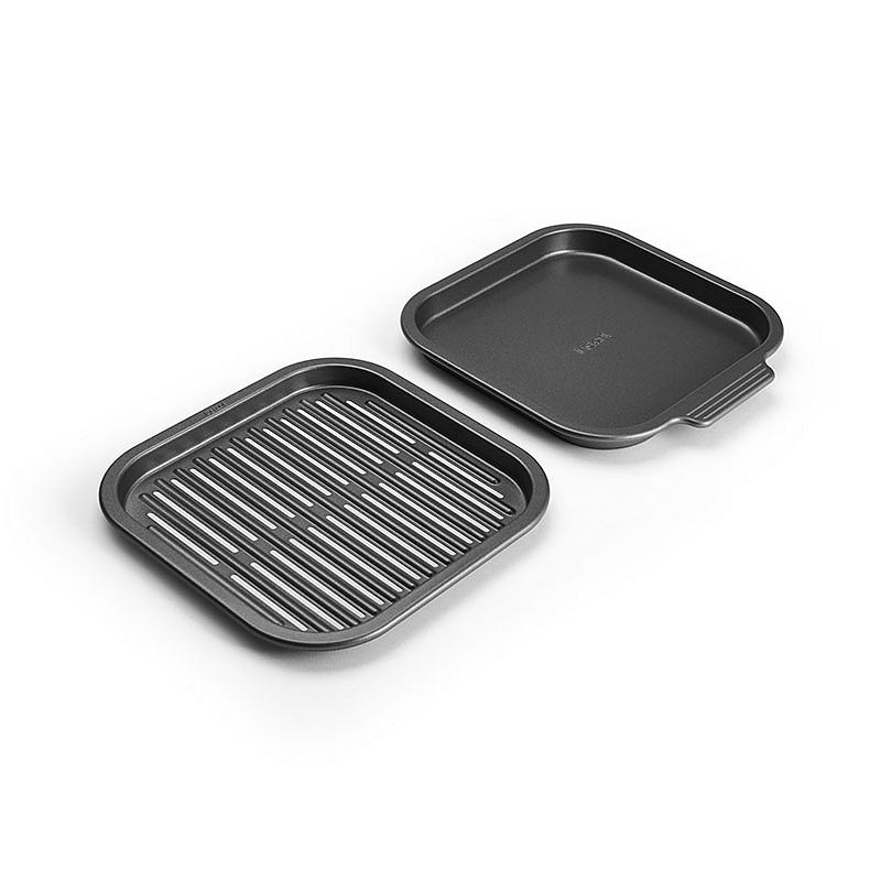 Instant Pot Air Fryer 2-pc. Nonstick Grill Pan Set