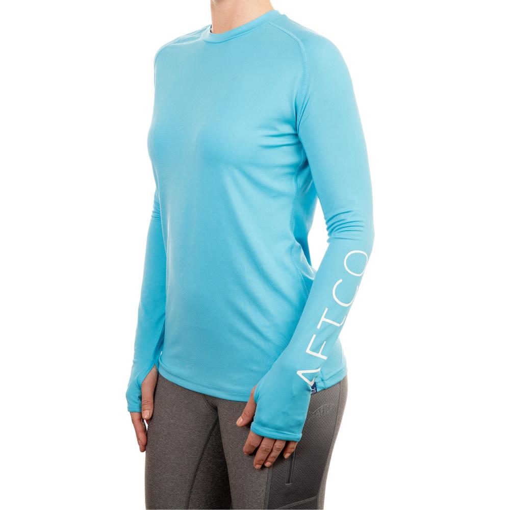 Women's Samurai LS Sun Protection Shirt - Hazel Blue