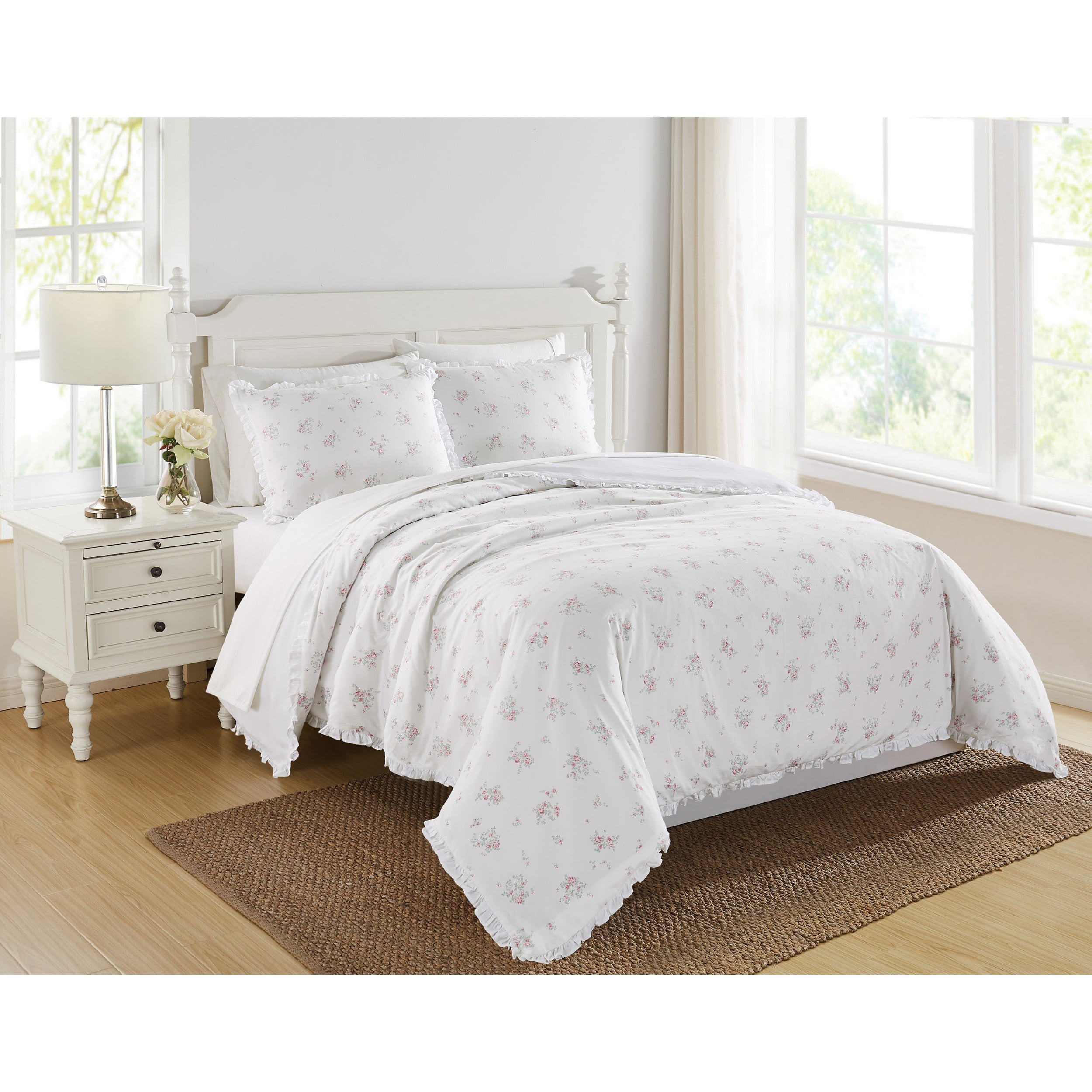 The Farmhouse by Rachel Ashwell Signature Rosebury Twin/Twin XL 2 Piece Duvet Cover Set