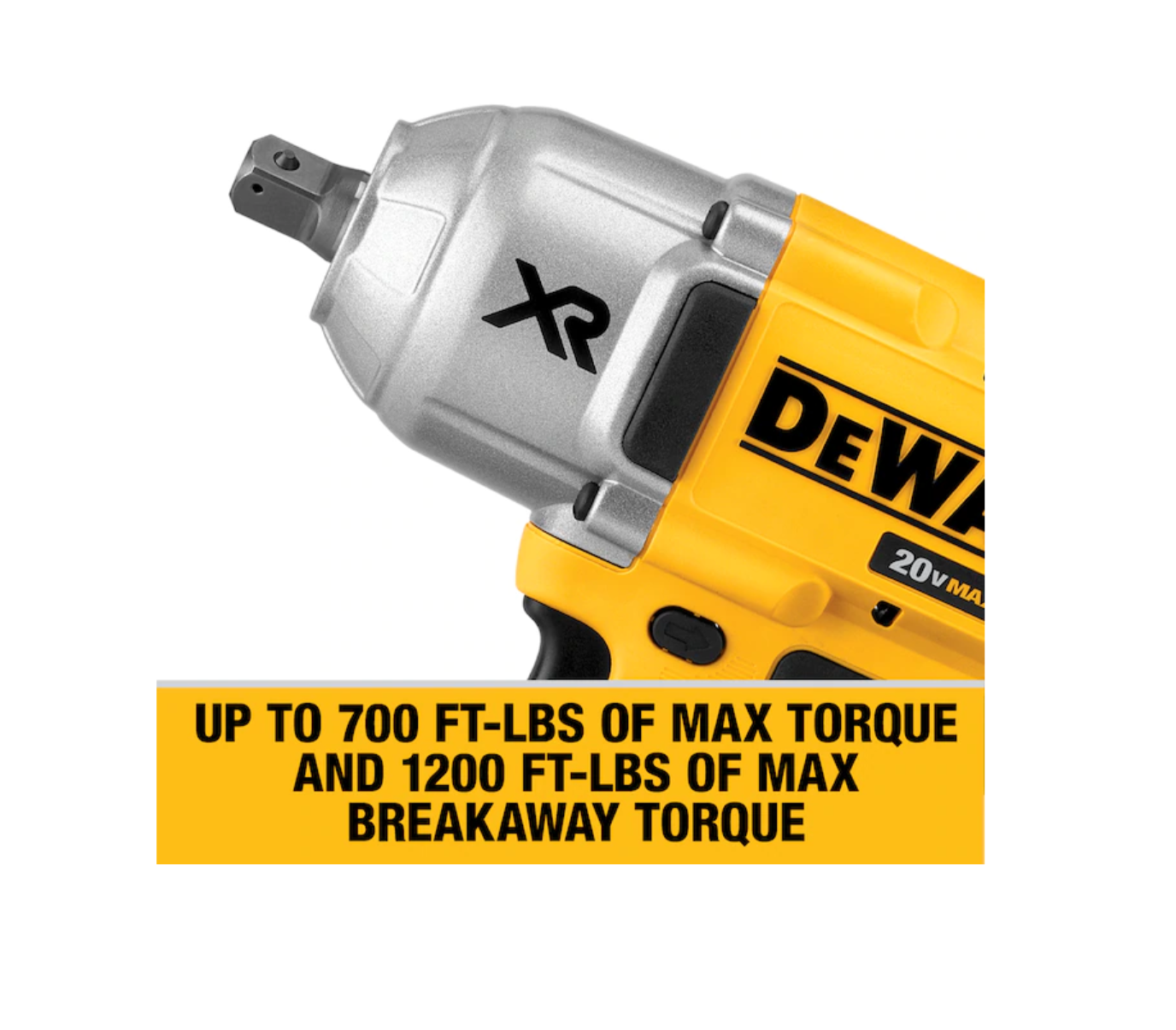 DEWALT DCF899M1 Xr 20-volt Max Variable Speed Brushless 1/2-in Drive Cordless Impact Wrench