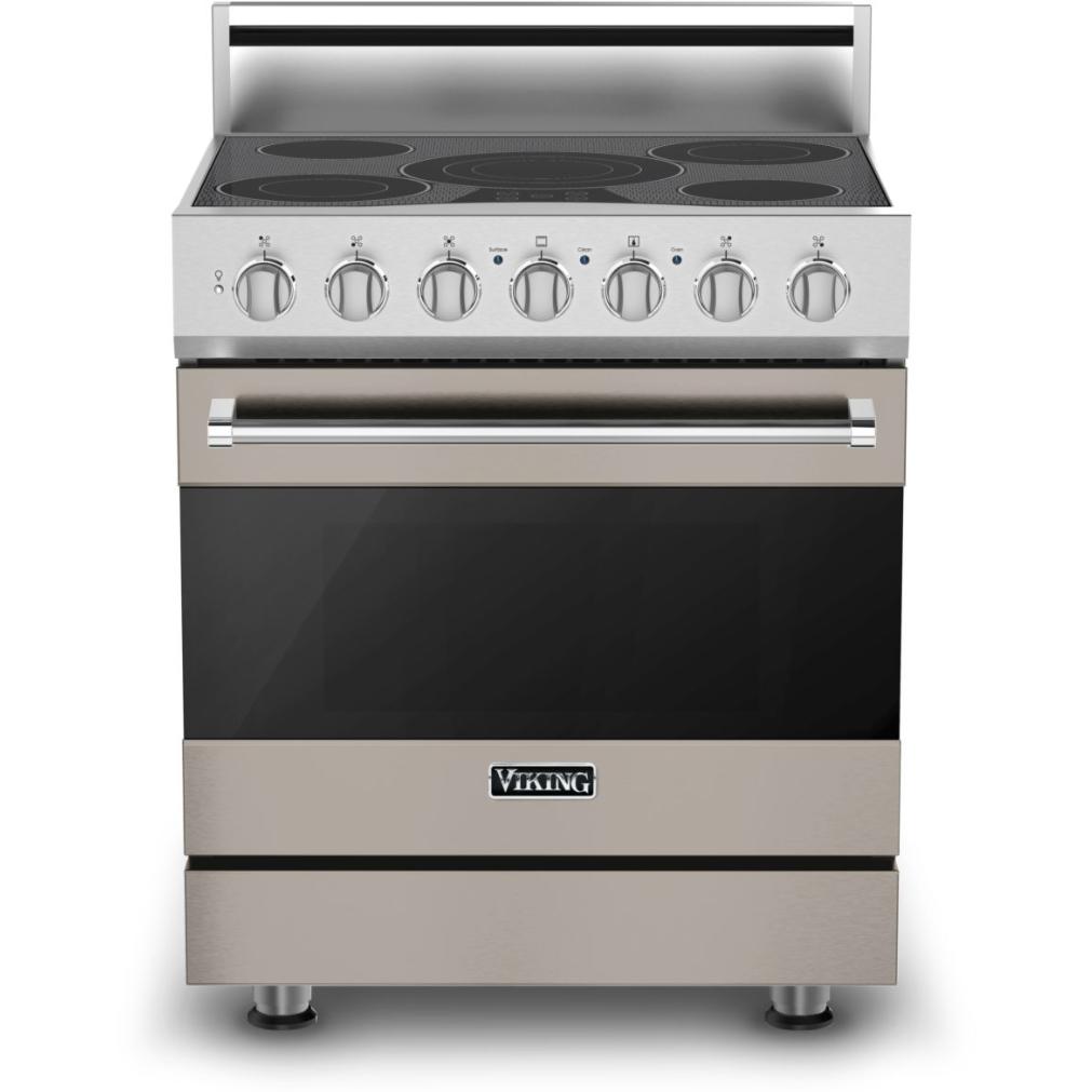 Viking 30-inch Freestanding Electric Range with Vari-Speed Dual Flow Convection CRVER3301-5BPG