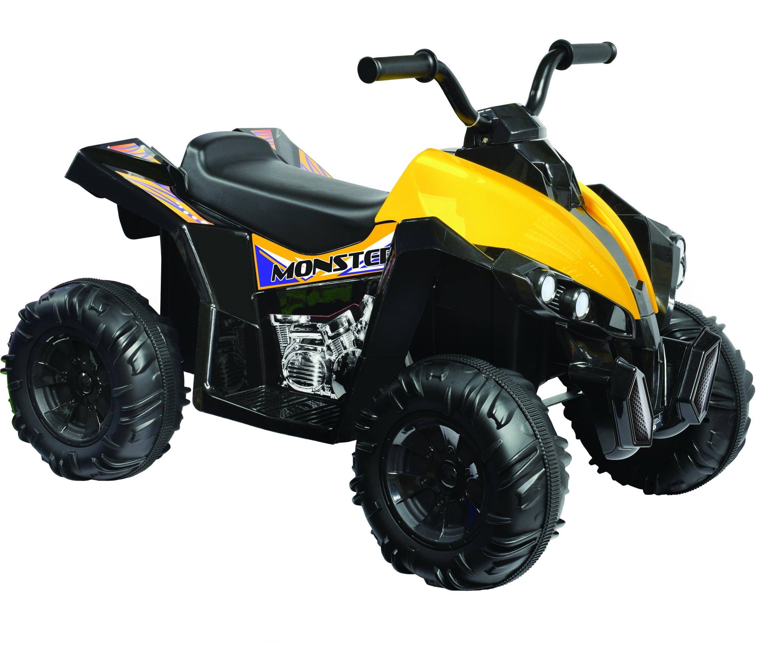 Kid Motorz Monster Quad in Black (12V)