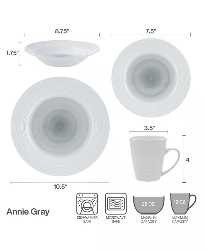 Pfaltzgraff Annie 16 Piece Dinnerware Set