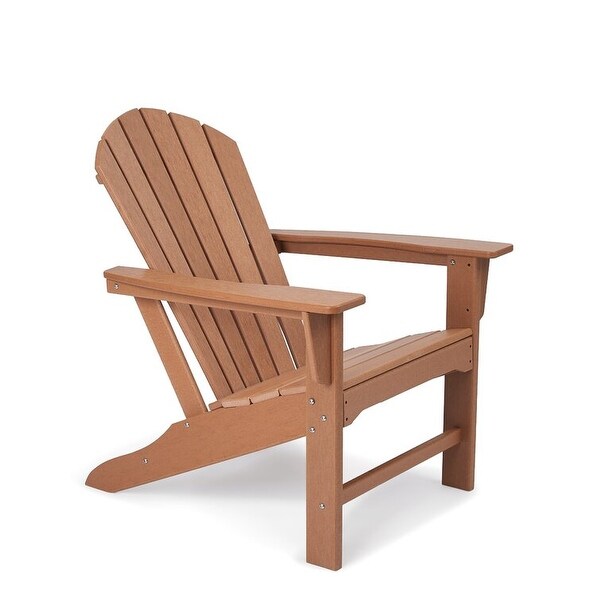 Plastic All Weather Outdoor Patio Foldable Adirondack Chair