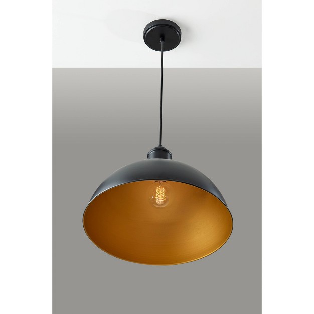 Wallace Pendant Black Adesso