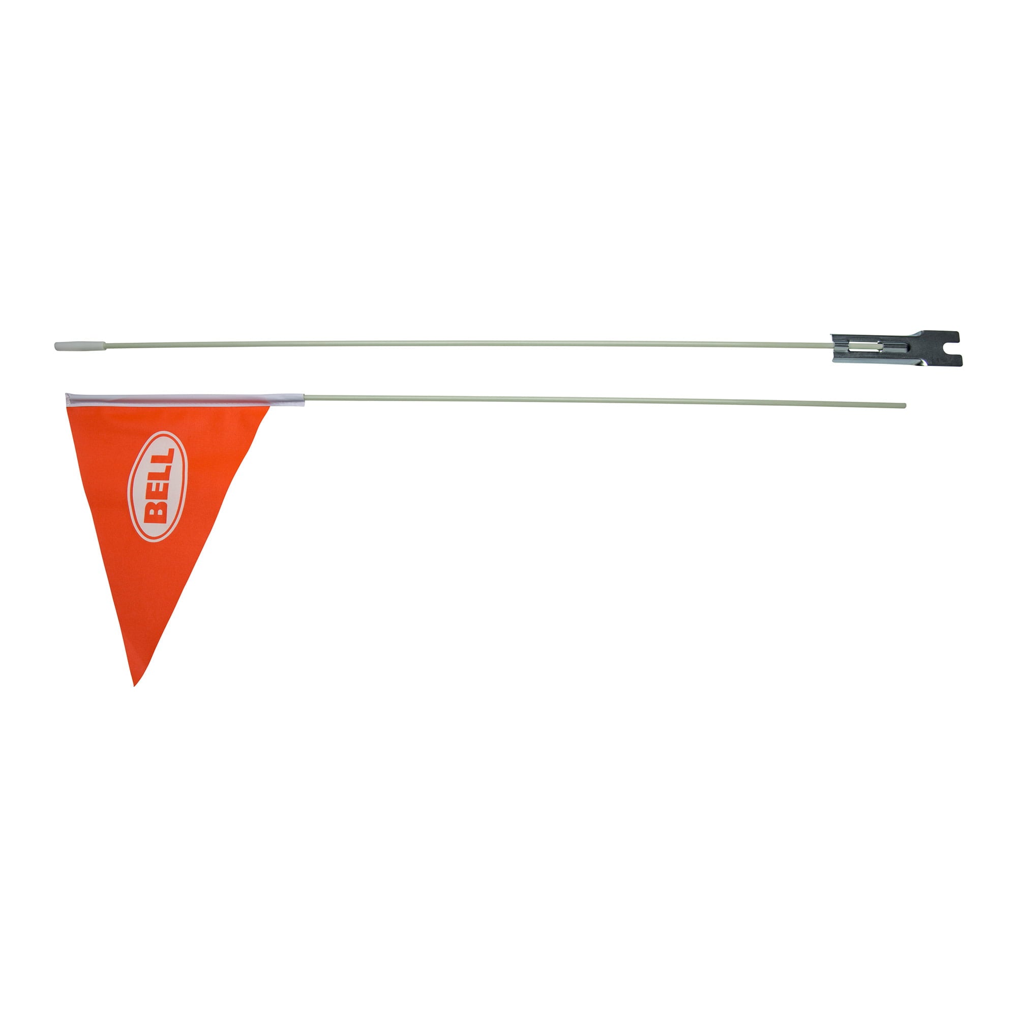 Bell Flagger 6 ft. Bicycle Safety Flag， Orange