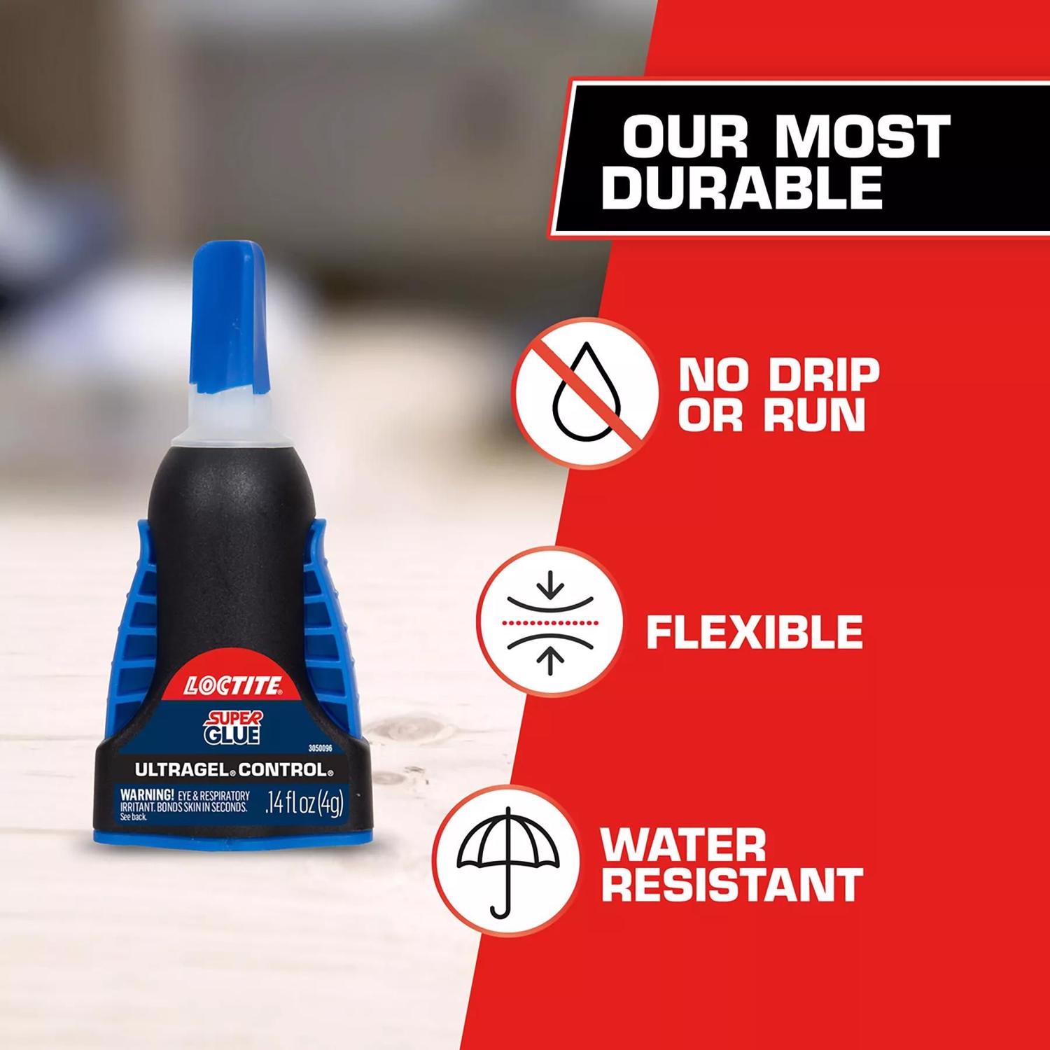 Loctite Ultra Gel Control High Strength Glue Super Glue 4 gm