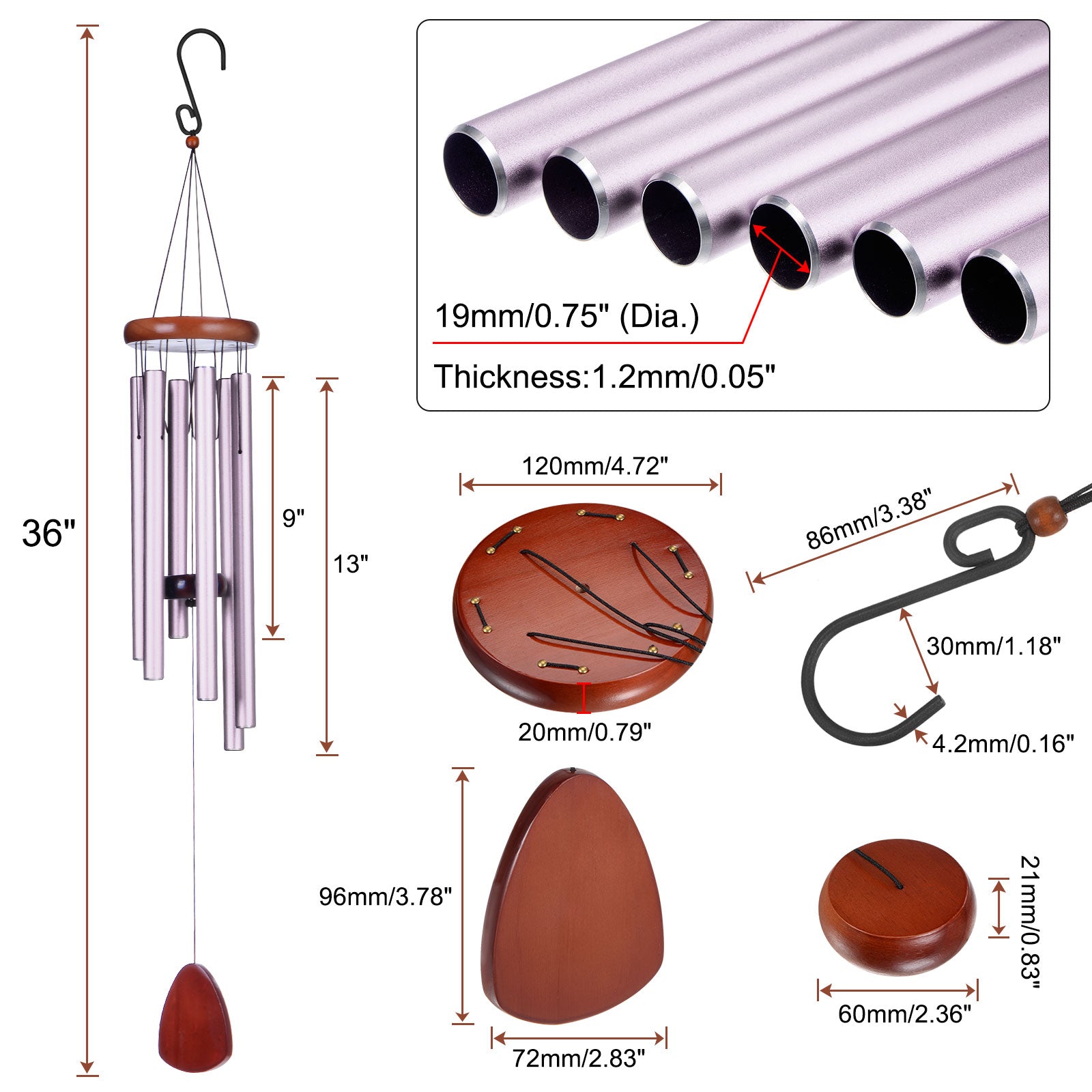 Wind Chimes for Outside 36