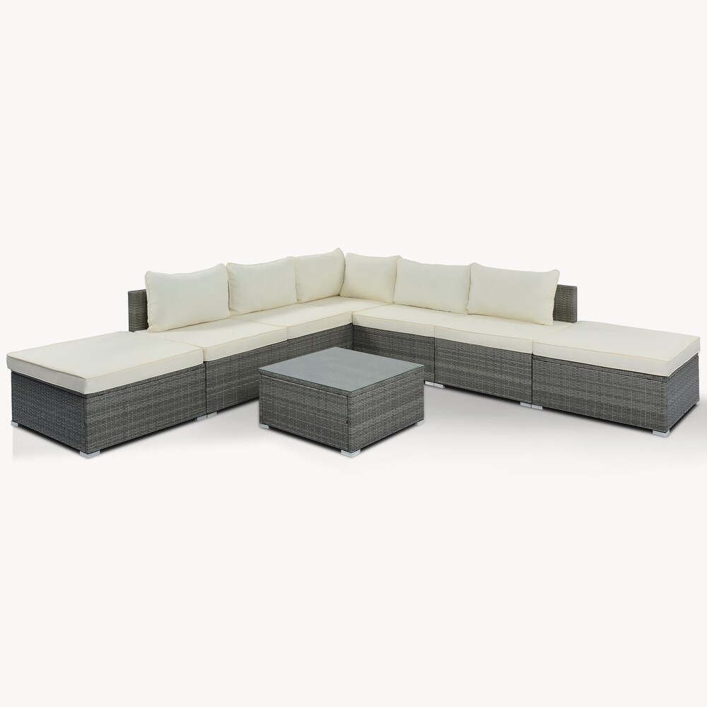 8 Pieces Outdoor Patio Furniture Sets
