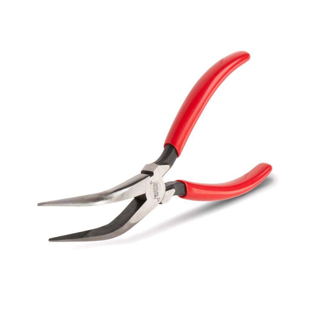 TEKTON 6 in. 70-Degree Bent Long Nose Pliers PGF10406