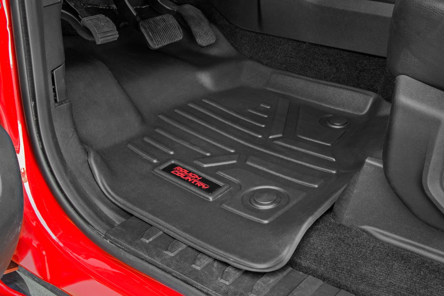 Rough Country Rear Cargo Mat for 2015-2018 Jeep Wrangler JK Unlimited - M-6155