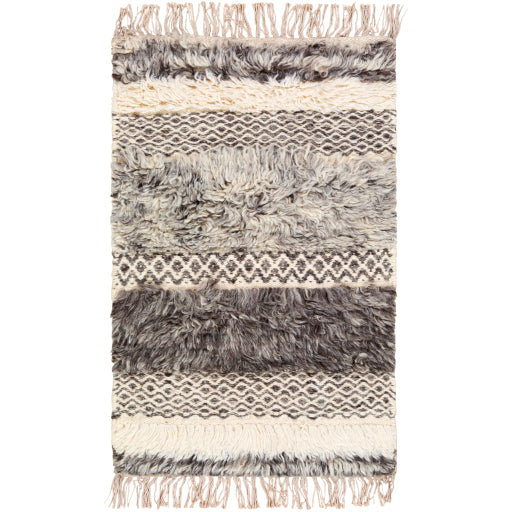 Tulum Tufted NZ Wool Cream Rug