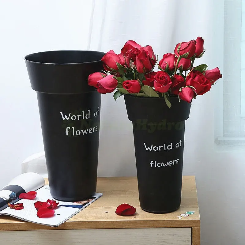 High Quality Garden Supplies Wedding Party Barrel Flower Arrangement Pot