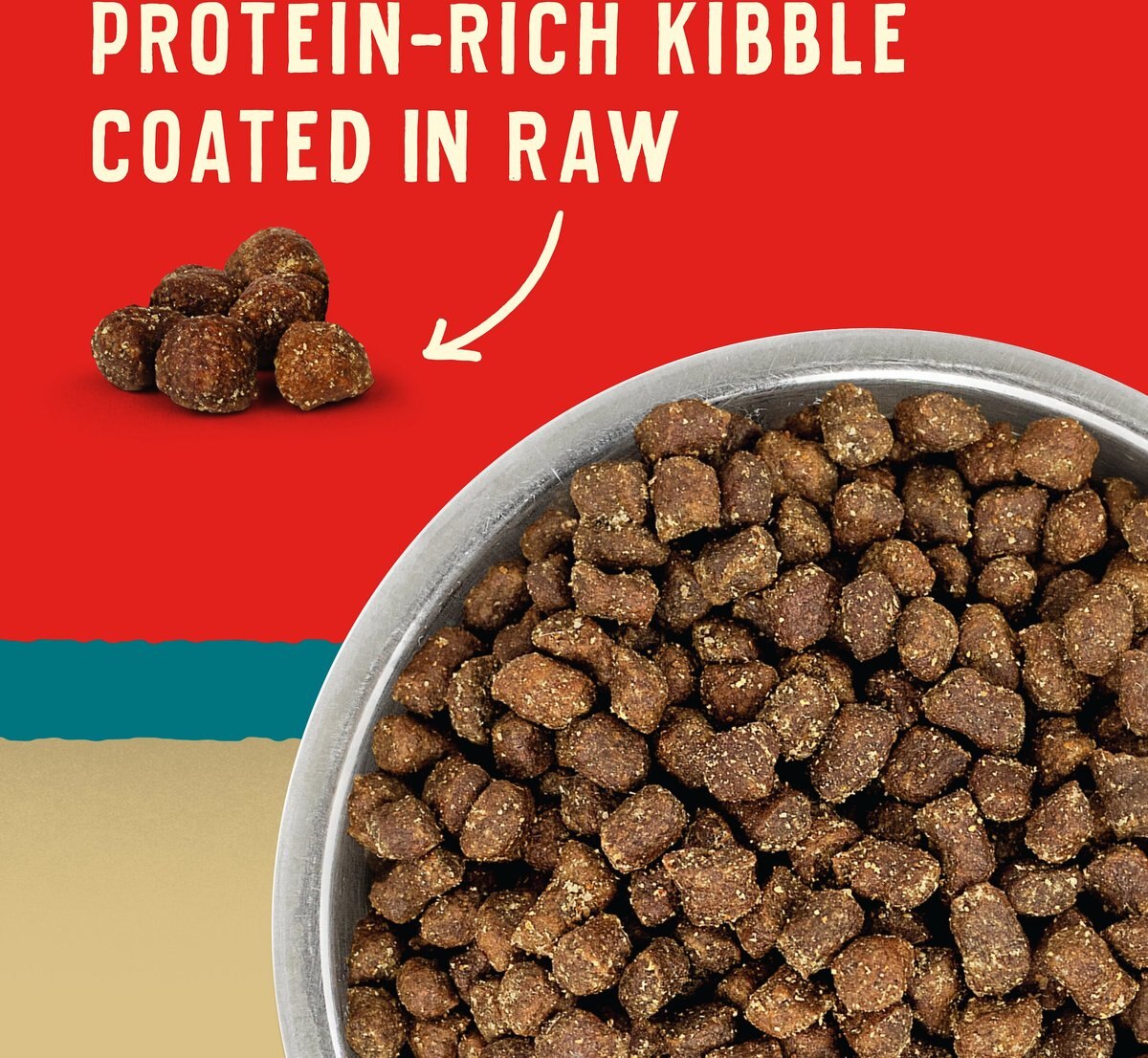 Stella and Chewy's Wild Red Raw Coated Kibble Wholesome Grains Ocean Recipe Dry Dog Food