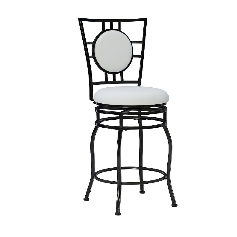 Linon Townsend Adjustable Swivel Bar Stool