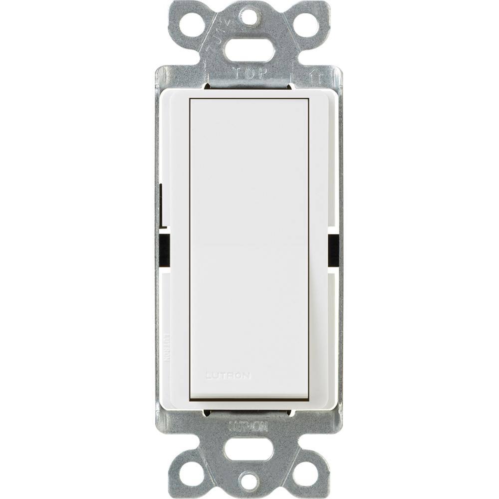 Lutron Claro OnOff Switch 15-AmpSingle-Pole White (CA-1PS-WH) CA-1PS-WH