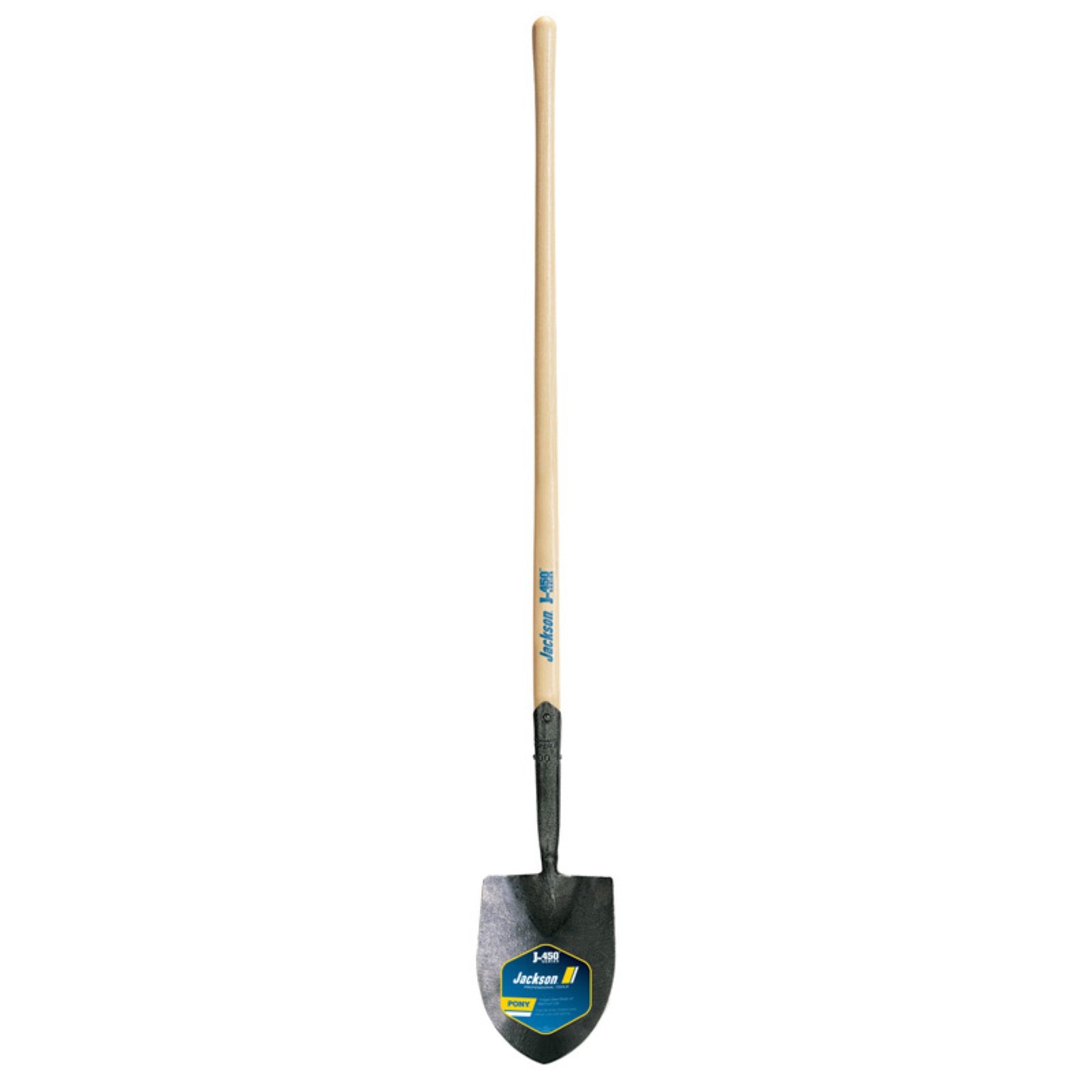 Ames 1259100 47 in. Wood Handle No. 1 Pony Irrigating Round Point Shovels