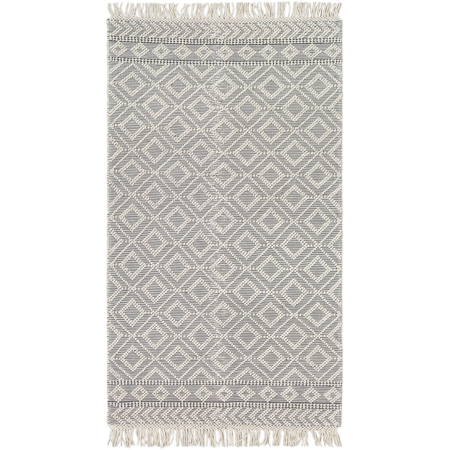 Farmhouse Tassels Hand Woven Rug