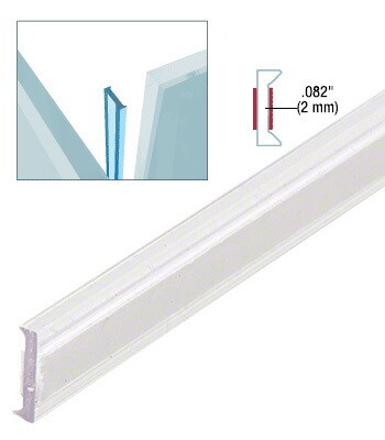 CRL EZCE12 Clear Copolymer Strip for Abutment Join...